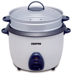 GEEPAS RICE COOKER 1L 3-IN-1 (COOK,WARM,STEAM) # GRC4325