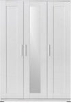OLYMPIC 3 DOOR WARDROBE W/ MIRROR WHITE # WRT-BRIMNES-3D-WHT