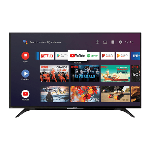 sharp 50 UHD 4k android tv 4tc50bk1x