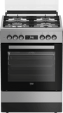 BEKO FREESTANDING COOKER ELECTRIC OVEN+GAS TOP 60 CM # FSM61330DXDSL PRODUTU EUROPA