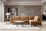 BLESS CARLISLE L-SHAPE SOFA LIGHT BROWN # XF3180 # XF31801