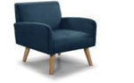 DHK JAYA ARMCHAIR DARK BLUE