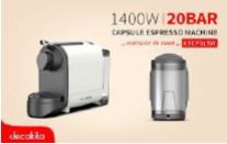 Decakila Capsule Espresso Machine #KECF013W
