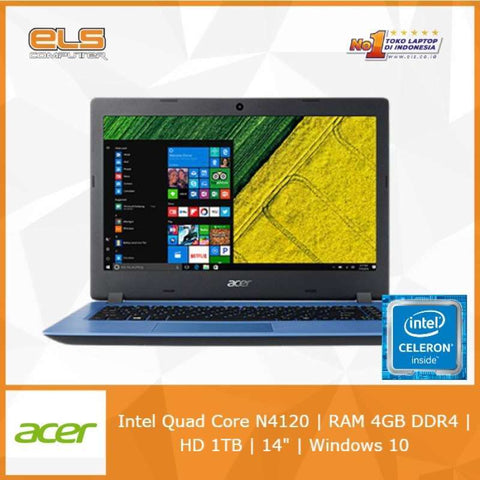 Acer A314 Laptop Intel celeron N4120