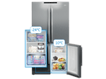 BEKO SIDE BY SIDE 4 DOOR REFRIGERATOR 626L #GN1416223ZX