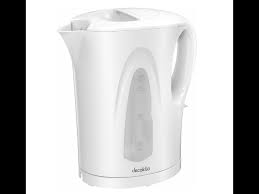 Decakila Kettle 1.7L Plastic White #KEKT001W