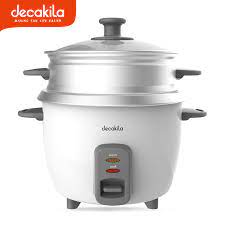 Decakila Rice Cooker 10 Cup 1.8L White #KEER008W