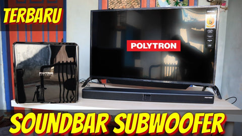 POLYTRON LED 32 INCH SOUNDBAR SUBWOOFER